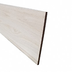 Unfinished Red Oak Solid Hardwood 11/32 in thick x 7.5 in wide x 36 in Length Retro Fit Riser